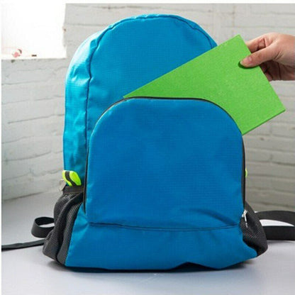 Portable Outdoor Folding Backpack Travel Hiking Waterproof Sports Bags Men Women