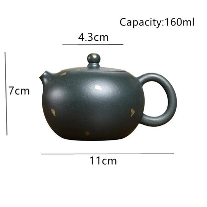 Chinese Yixing Teapot Handmade Zisha Xishi Tea Pot Beauty Tea Infuser Kettle