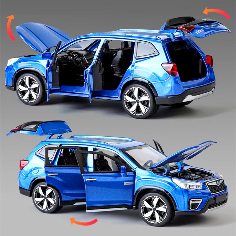 1/30 Subaru Forester SUV Alloy Car Model Diecast Metal Toy Off-Road Vehicles Car