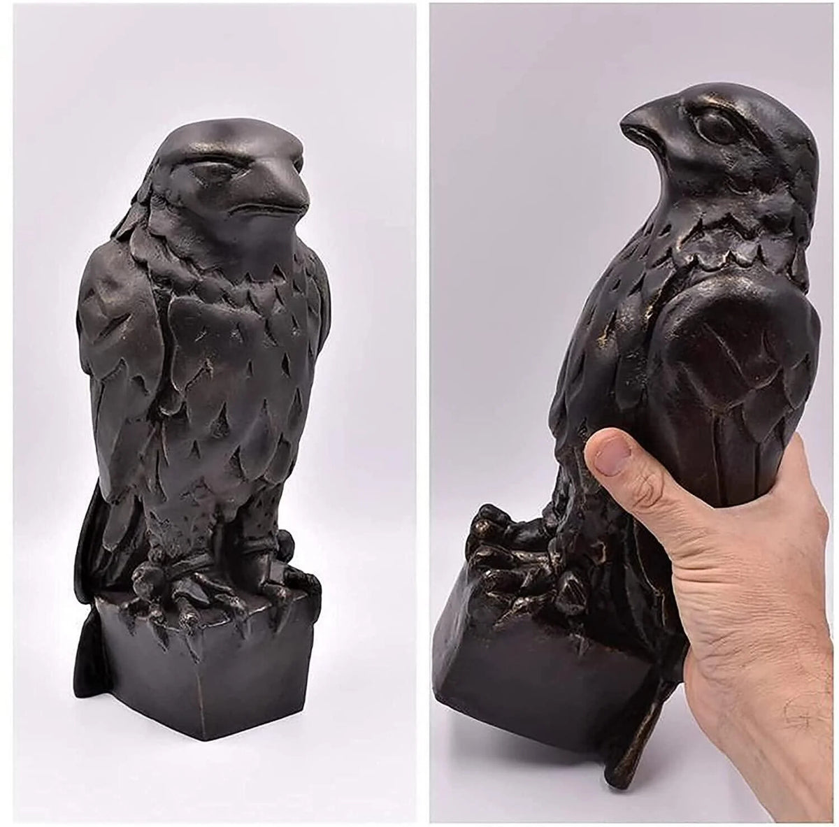 Maltese Falcon Statue Prop Handmade Resin Sculpture Home Decoration Originality