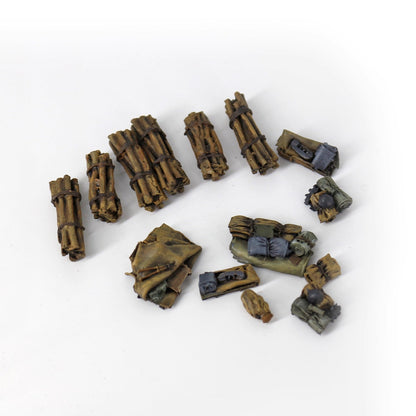 Homemade 1/72 Tiger King Tiger Tank Package Accessories Finished Resin Model