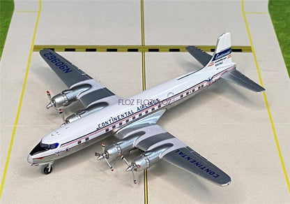 for AeroClassics for CONTINENTAL Airlines for Douglas DC-6 N90962 1:400 Model