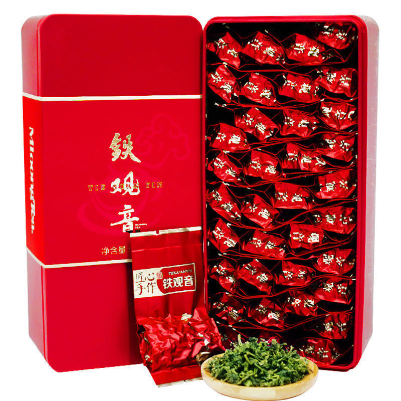 铁观音清香型乌龙茶 Tie Guanyin Fragrant Oolong Tea Orchid Scented Tea