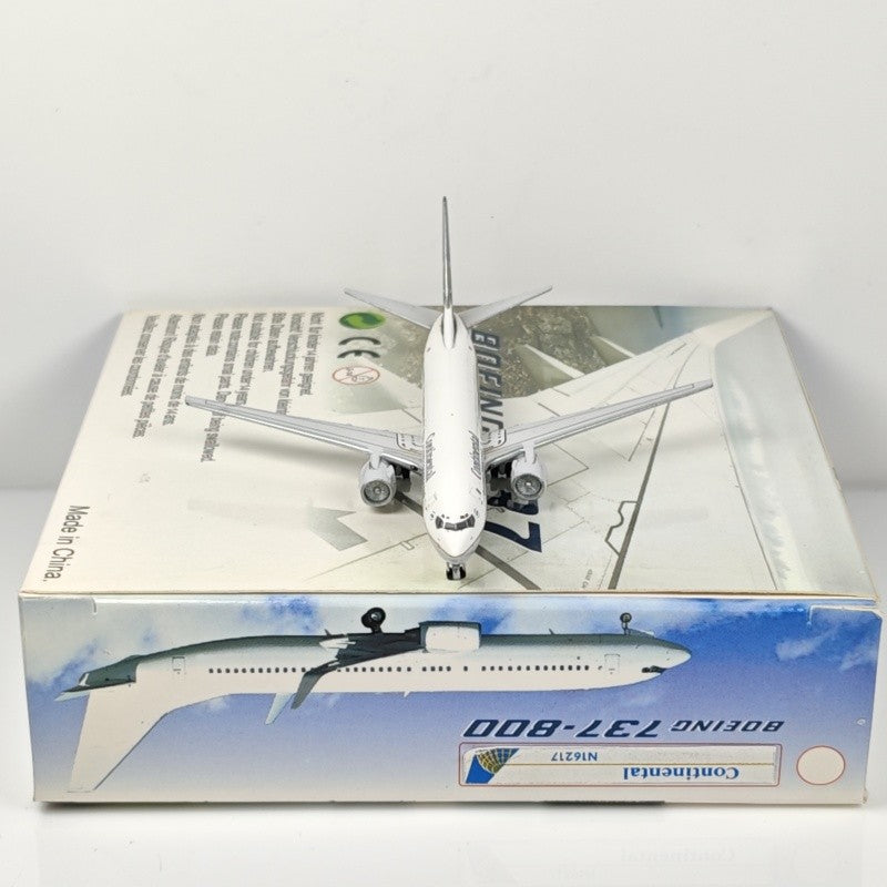 1:400 Aeroclassics Continental Airlines B737-800 Passenger Plane Diecast Model