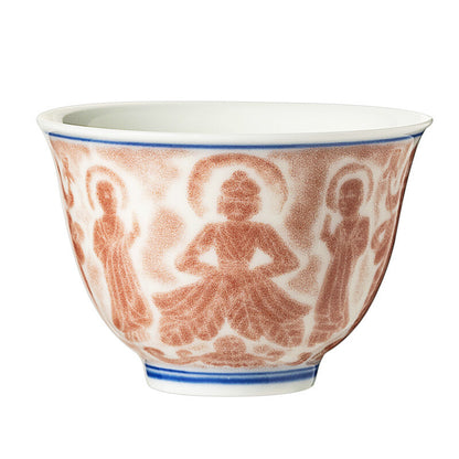 One Cup Porcelain Cup 50ml Small Chinese Kungfu Tea Cup Ceramic Master Cup New