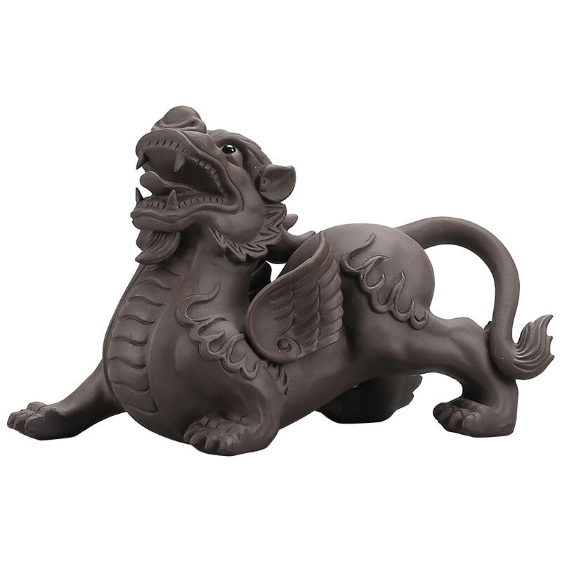 Mascot Yixing Zisha Tea Pet Brave Troops Animal Male Female Tea Play Good Luck