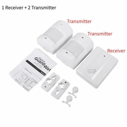 Wireless PIR Motion Sensor Alarm Detector Home Door Bell Security Alarm Systems