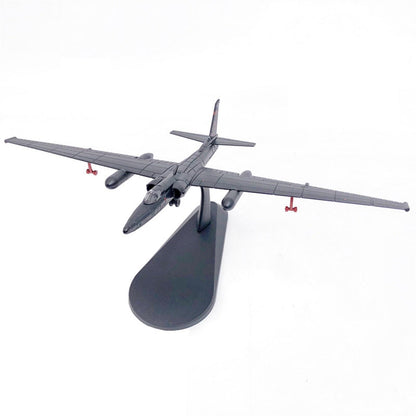 Alloy 1/144 Scale U2 Reconnaissance Aircraft Miltary Plane Model Display Craft B