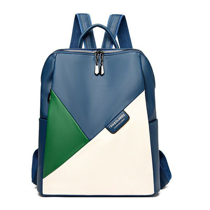 Genuine Leather Backpacks Travel Bag Business Bag School Softback Multicolor 1PC
