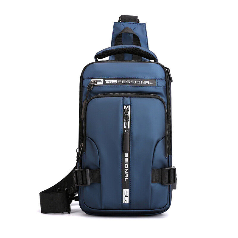 Men Nylon Backpack Cross body Shoulder Bag Male Messenger Chest Bags New