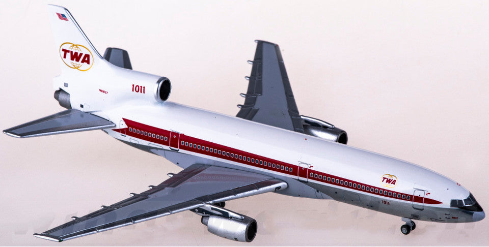 1:400 AeroClassics TWA Lockheed L-1011 Passenger Airplane Diecast Aircraft Model