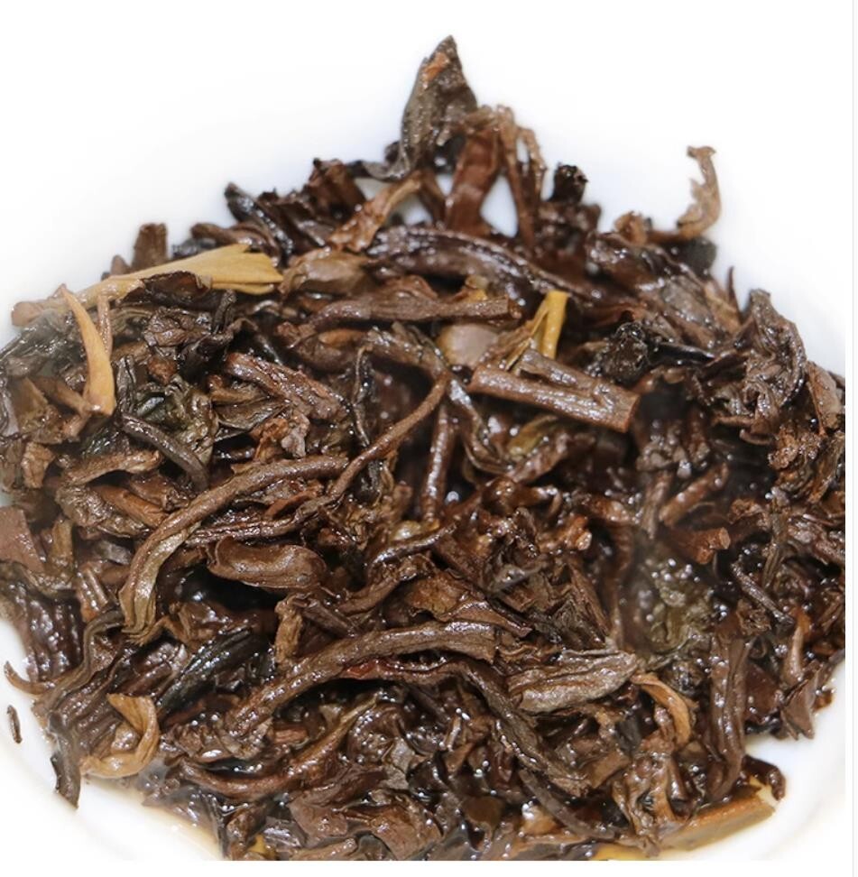 2019 haiwan LAO TONG ZHI Puer Tea Cake,YUNNAN Ripe te zhi Pin 191 Pu erh 普洱 400g