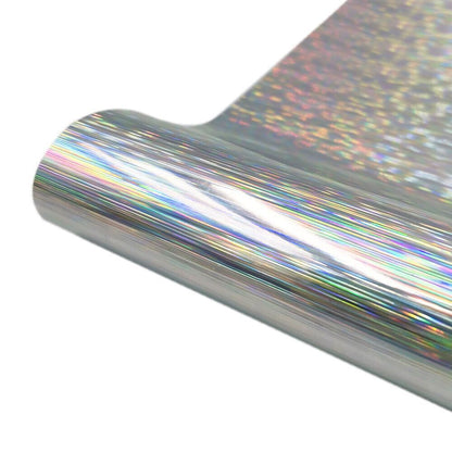 Wall Decoration Sticker Vinyl Craft Holographic Glitter Adhesive DIY Mugs Decals