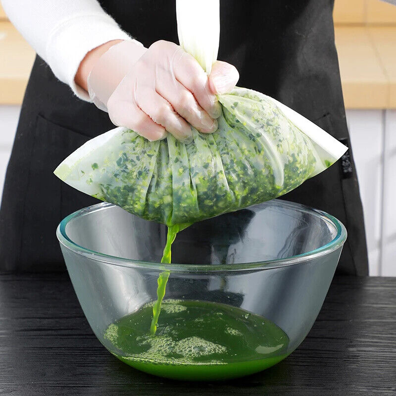 Filter Bags Nylon Vegetable Milk Strainers Sieve Drain Tea Cheese Cloth Colander