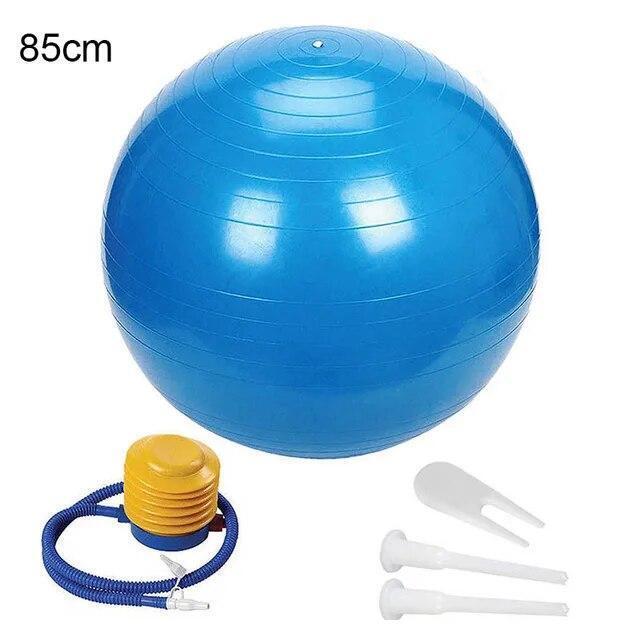 Yoga Ball Exercise Anti Burst Fitness Balance Workout Stability US 75''-85''