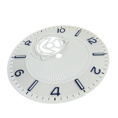 36.5mm Green Luminous Watch Dial Face Plate Replacement For NH38 Movement