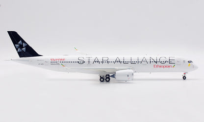 1:200 33CM InFlight STAR ALLIANCE Ethiopian AIRBUS A350-900 Plane Diecast Model