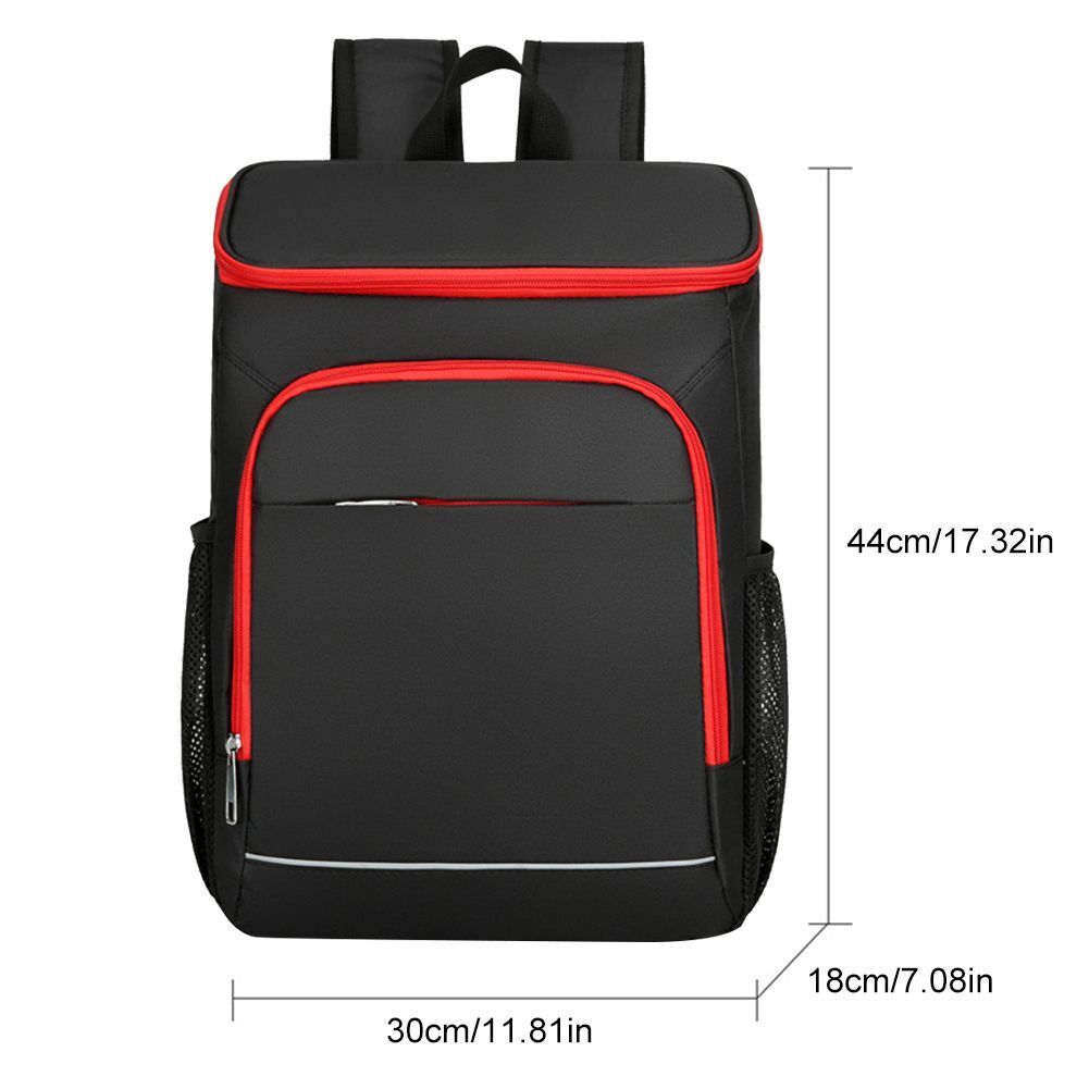 18/24l Thermal Cooler Backpack Large Capacity Camping Cooler Bag Waterproof Kit