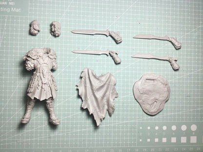 1/24 Resin Figure model Ancient warrior Unassembled Unpainted