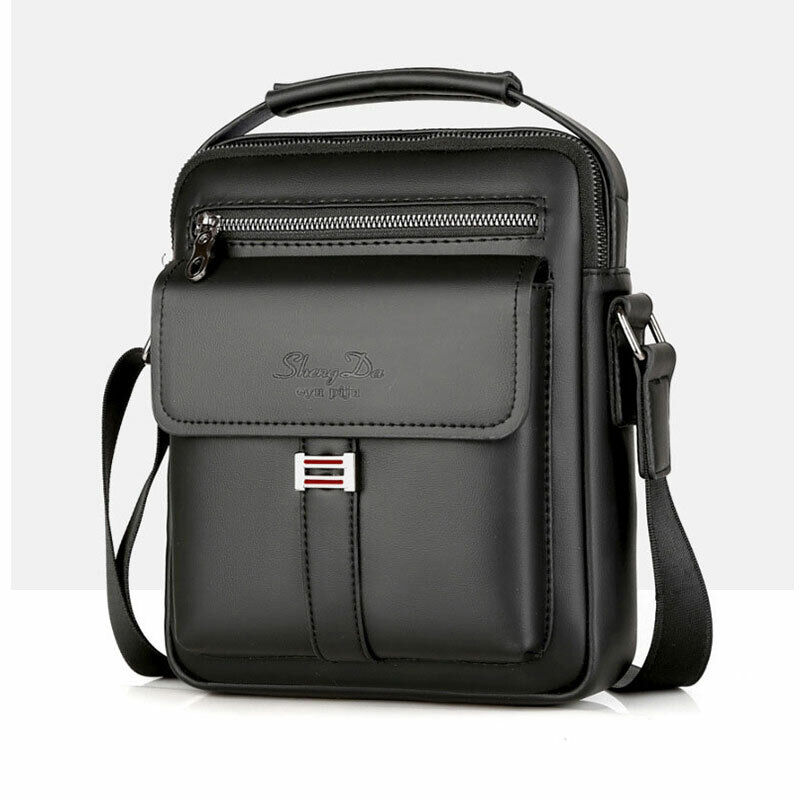 New Genuine Leather Shoulder Bags Men Crossbody Bag Quality Casual Handbag