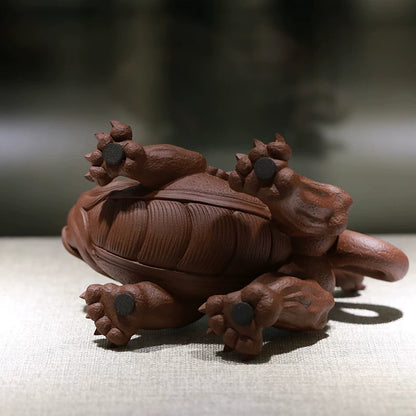 Chinese Yixing Zisha Handmade PiXiu Tea Pet Zini decoration Zi Clay