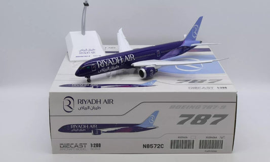 1:200 JC Wings Riyadh Air BOEING 787-9 Flap Down Airplane Diecast Aircraft Model