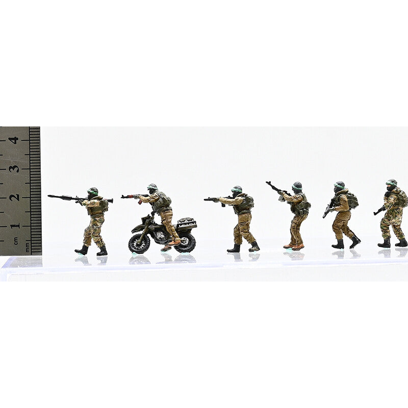 1/72 Middle Eastern Elite Soldiers 6 Soldier Model