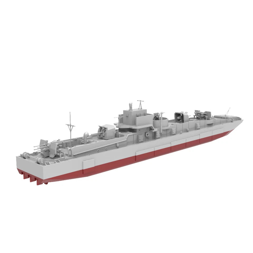 SSMODEL 1/200 Military Model Kit German D1-Class Artillery Pontoon
