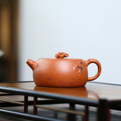 34 Infuser Holes Real Yixing Zisha Tea Pot Jiangpo Clay Handmade Pot Marked New