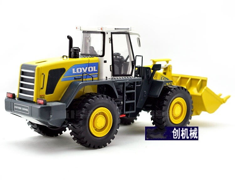 1:35 24CM LOVOL FL958G Dozer Loader Construction Equipment Machine Diecast Model