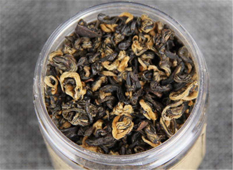Black Tea 60g Premium Dianhong Gongfu Red Tea Yunnan Dian Hong Canned Green Food