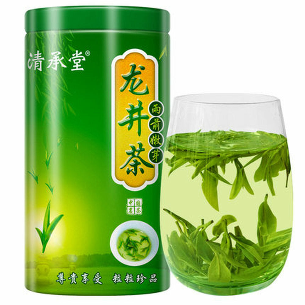 250g Longjing Green Tea Chinese Spring Xi Hu Dragon Well Iron Can Long Jing Tea