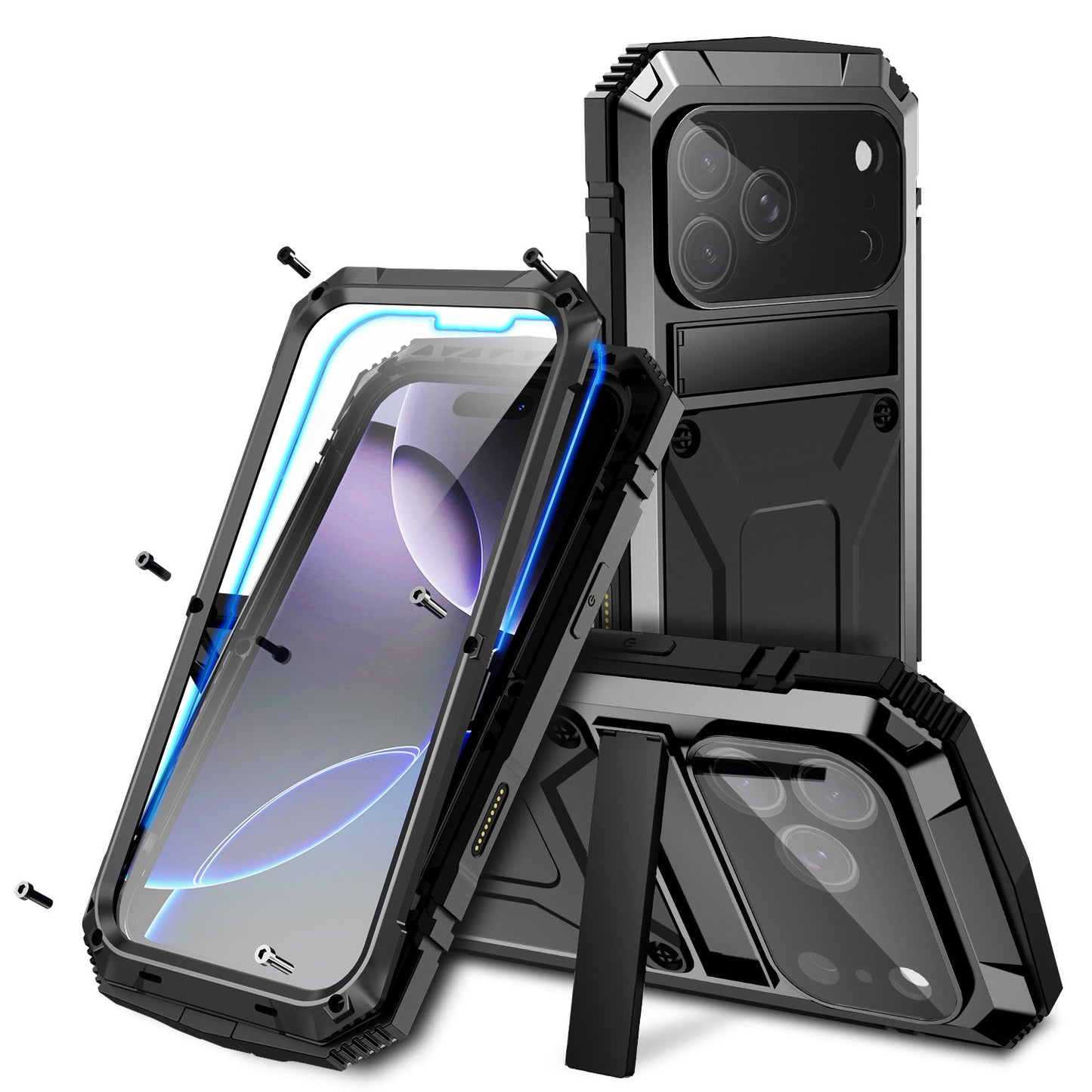 For iPhone17 Pro Max /17/17 Pro/17Air Promobile phone case Metal protective case