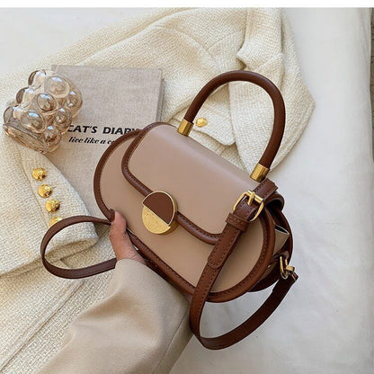 Women Shoulder Bag PU Leather Purse and Handbag Shopper Girls Flap Tote Bag