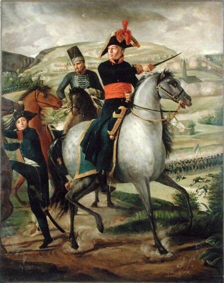 Dream-art Oil paint Louis+Hersent-General+Louis+Marie+Turreau+Of+Garambouville