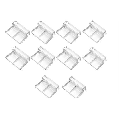 10PCS Acrylic Aquarium Glass Cover Bracket Holder For Rimless Aquarium Fish Tank