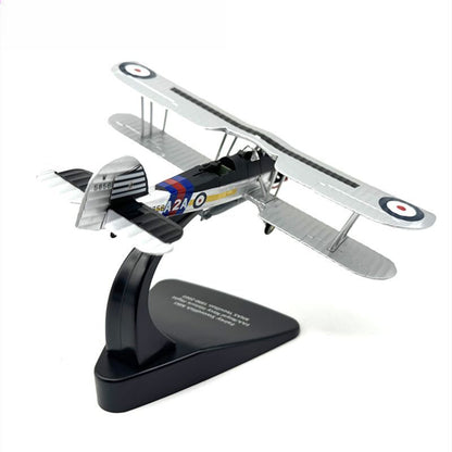1/72 Swordfish Biplane WWII Fighter Alloy Model Aircraft Collectible