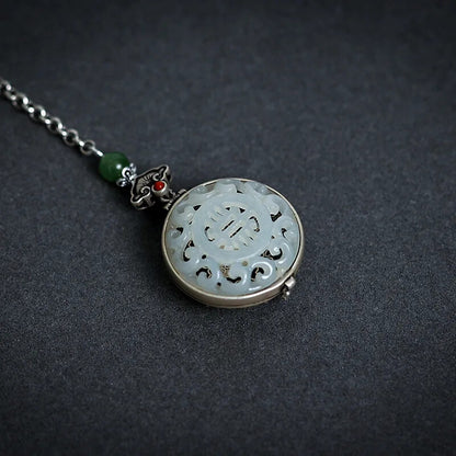 Ruyi Vintage Hanfu Accessories Antique Pendant Necklace Pendant
