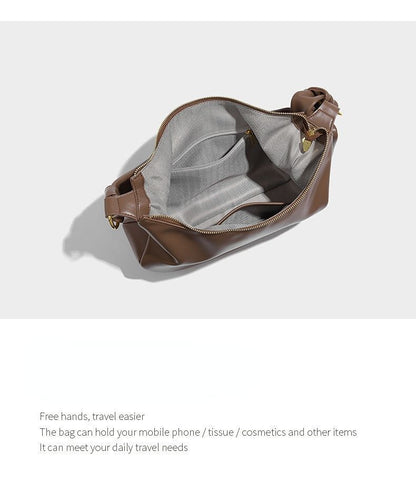 Dumpling Shape Bag Versatile Tote Leisure Large Shoulder Crossbody Underarm Bags