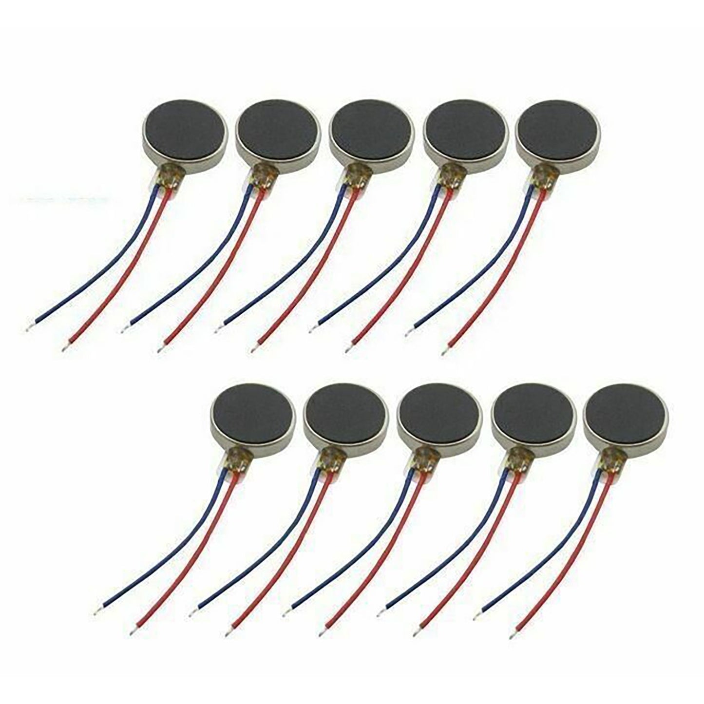 5/10/20 Pcs DC Micro Flat Button Coin Vibratiing Vibrator Motors 1.5V-3V 10*3MM