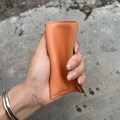 Thin Soft Style Wallets Coin Bag Coin clip Detachable 2-in-1 coin wallet