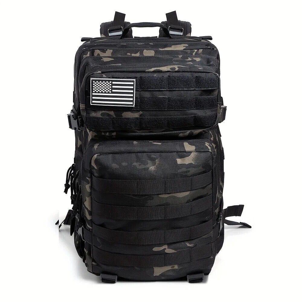 Camouflage Backpack Tactical backpack Travel Bag Outdoor Hiking Mountaineering