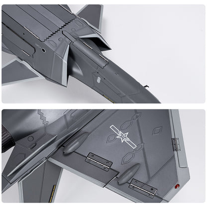 1:32 72CM China J-20 Stealth Fighter Aeroplane Diecast Military Aircraft Model