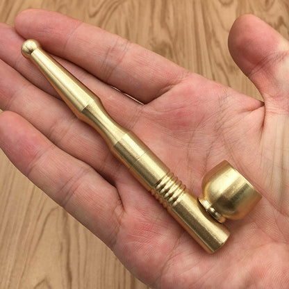 1pc Portable Copper Small Pipe Dry Tobacco Pipe Stick