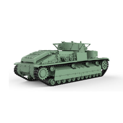 SSMODEL SS72582 1/72 25mm Military Model Kit Soviet T-28 1934 Medium Tank