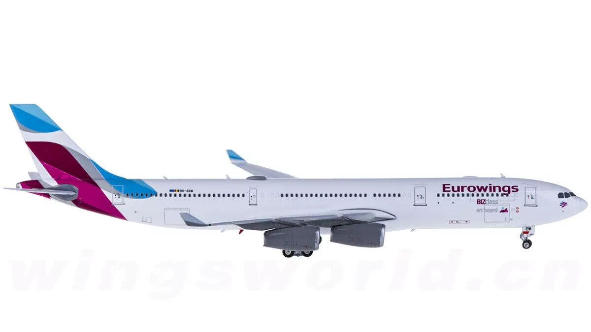 1:400 Phoenix AIR Eurowings AIRBUS A340-300 Passenger Airplane Diecast Model