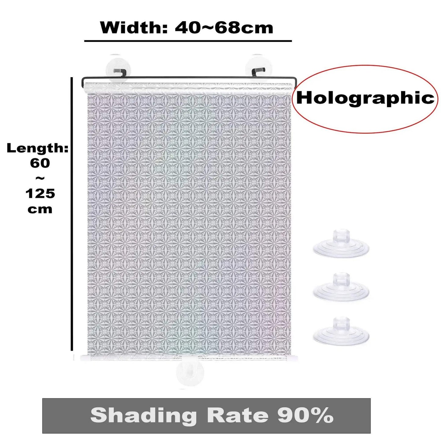 Blackout Roller Blinds | Nail-Free Privacy Curtains for Windows