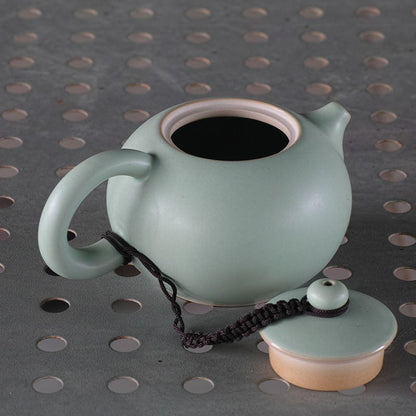 Tea Pot Luxury Ruyao Teapot Pottery Xishi Pot Ru Kiln Pot For Black Tea Puer Tea