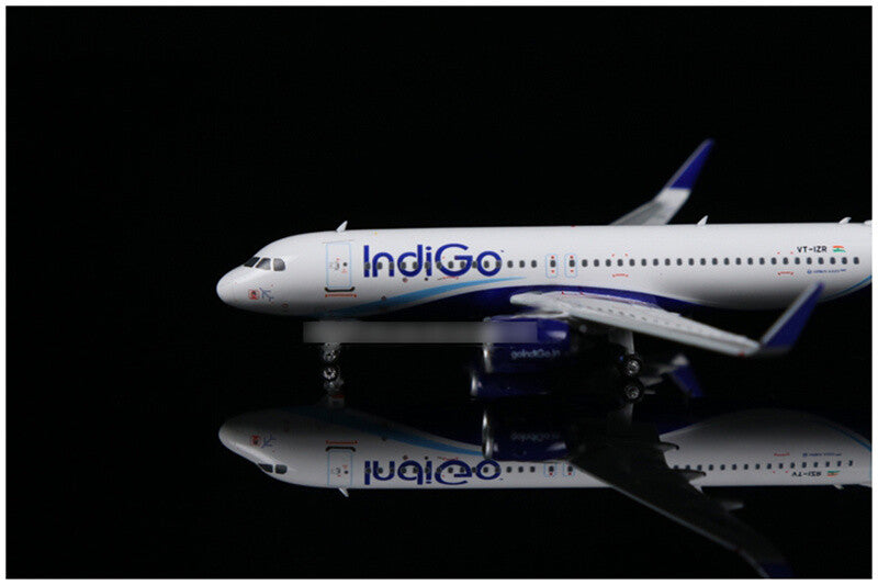 Phoenix Indigo Airlines For Airbus A320neo VT-IZR 1：400 DIECAST Aircraft Model
