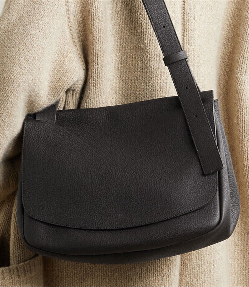 Women's Genuine Leather Messenger Bag Crossbody Shoulder Purse Luxury Handbag
